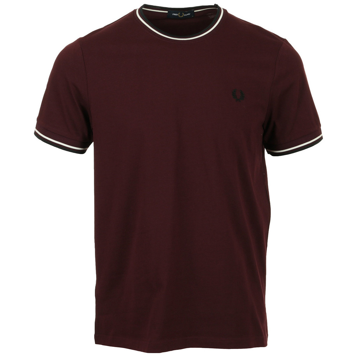 tekstylia Męskie T-shirty z krótkim rękawem Fred Perry Twin Tipped T-Shirt Czerwony