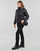 tekstylia Damskie Kurtki pikowane Calvin Klein Jeans FITTED LW PADDED JACKET Czarny