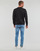 tekstylia Męskie Bluzy Calvin Klein Jeans MONOLOGO CREW NECK Czarny