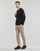 tekstylia Męskie Swetry Calvin Klein Jeans BADGE EASY SWEATER Czarny