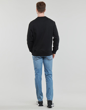 Calvin Klein Jeans MONOLOGO STENCIL CREW NECK Czarny