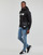 tekstylia Męskie Bluzy Calvin Klein Jeans HYPER REAL BOX LOGO HOODIE Czarny