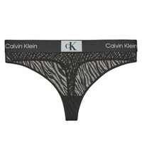 Bielizna Damskie Stringi  Calvin Klein Jeans MODERN THONG Czarny