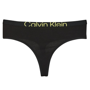 Bielizna Damskie Tangi  Calvin Klein Jeans MODERN THONG Czarny