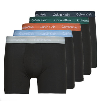 Bielizna Męskie Bokserki Calvin Klein Jeans BOXER BRIEF X5 Czarny