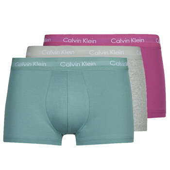 Bielizna Męskie Bokserki Calvin Klein Jeans TRUNK X3 Różowy / Niebieski / Szary