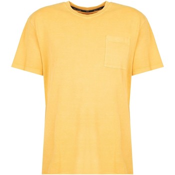 tekstylia Męskie T-shirty z krótkim rękawem Pepe jeans PM508536 | Treyson Żółty