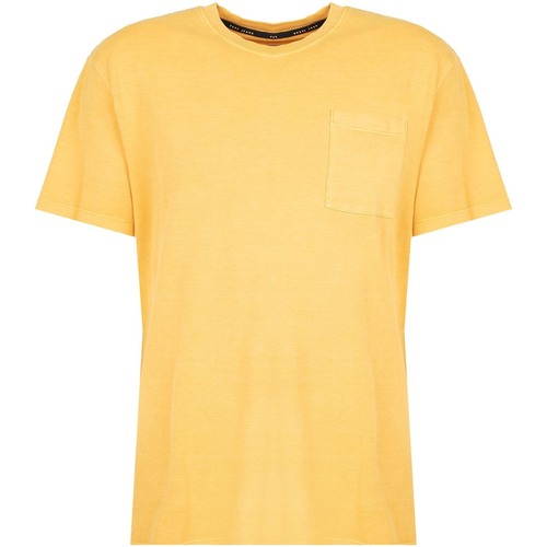 tekstylia Męskie T-shirty z krótkim rękawem Pepe jeans PM508536 | Treyson Żółty