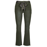 tekstylia Damskie Jeans flare / rozszerzane  Freeman T.Porter NORMA CALIFORNIA Kaki