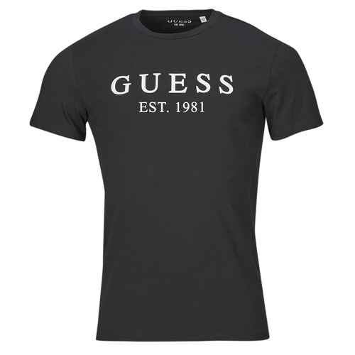 tekstylia Męskie T-shirty z krótkim rękawem Guess CN SS TEE Biały