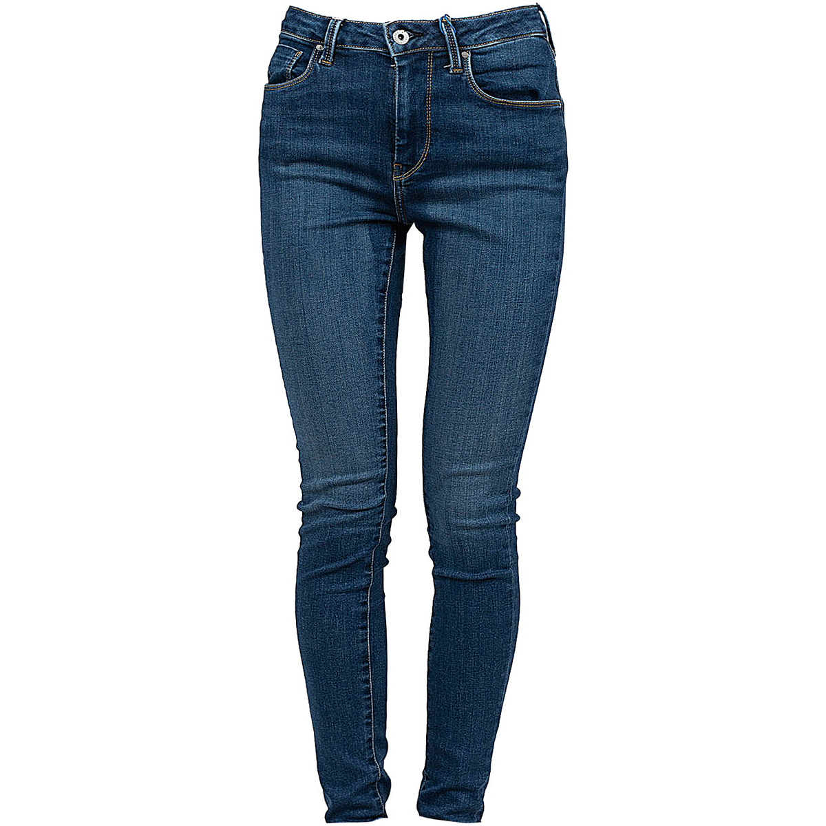tekstylia Damskie Spodnie z pięcioma kieszeniami Pepe jeans PL200398VW30 | Regent Niebieski