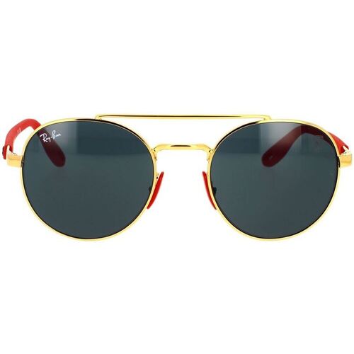 Zegarki & Biżuteria  okulary przeciwsłoneczne Ray-ban Occhiali da Sole  Scuderia Ferrari RB3696M F02971 Złoty