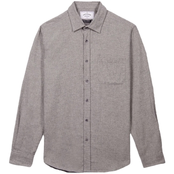 tekstylia Męskie Koszule z długim rękawem Portuguese Flannel Grayish Shirt Szary