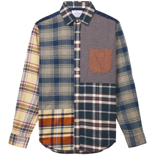 tekstylia Męskie Koszule z długim rękawem Portuguese Flannel Patchwork 2 Shirt Wielokolorowy