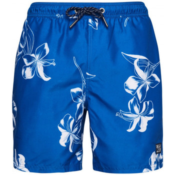 tekstylia Męskie Kostiumy / Szorty kąpielowe Superdry Vintage hawaiian swimshort Niebieski