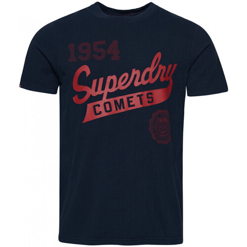 tekstylia Męskie T-shirty i Koszulki polo Superdry Vintage home run Niebieski