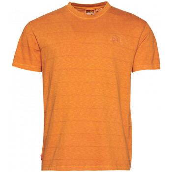 tekstylia Męskie T-shirty i Koszulki polo Superdry Vintage texture Pomarańczowy