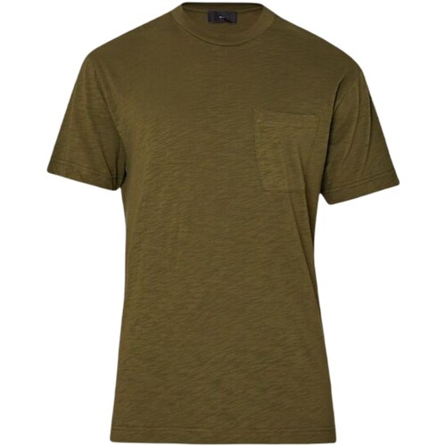 tekstylia Męskie T-shirty z krótkim rękawem Liu Jo M123P204FLAMEPOCKET Zielony