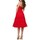 tekstylia Damskie Sukienki długie Impero Couture AS3096 Czerwony