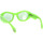 Zegarki & Biżuteria  okulary przeciwsłoneczne Ambush Occhiali da Sole  Pryzma 15555 Zielony