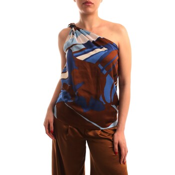tekstylia Damskie Topy / Bluzki Manila Grace Y339VS Brązowy