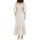 tekstylia Damskie Sukienki długie Yes Zee A442-HP00 Biały