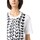 tekstylia Damskie T-shirty z krótkim rękawem Love Moschino W4F154HM3876 Biały