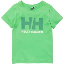 tekstylia Chłopiec T-shirty z krótkim rękawem Helly Hansen  Zielony