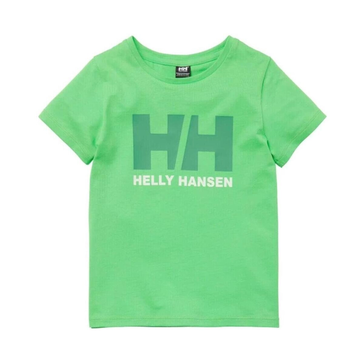 tekstylia Chłopiec T-shirty z krótkim rękawem Helly Hansen  Zielony