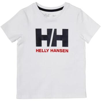 tekstylia Chłopiec T-shirty z krótkim rękawem Helly Hansen  Biały