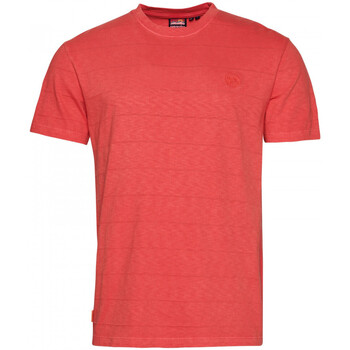 tekstylia Męskie T-shirty i Koszulki polo Superdry Vintage texture Różowy