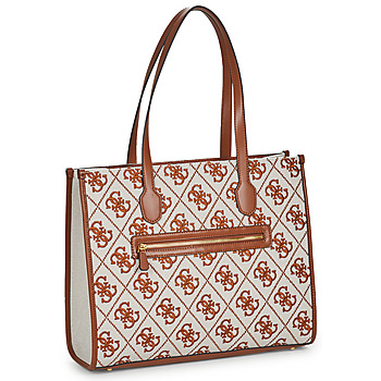 Guess SILVANA TOTE Brązowy