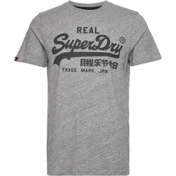 tekstylia Męskie T-shirty z krótkim rękawem Superdry 210006 Szary