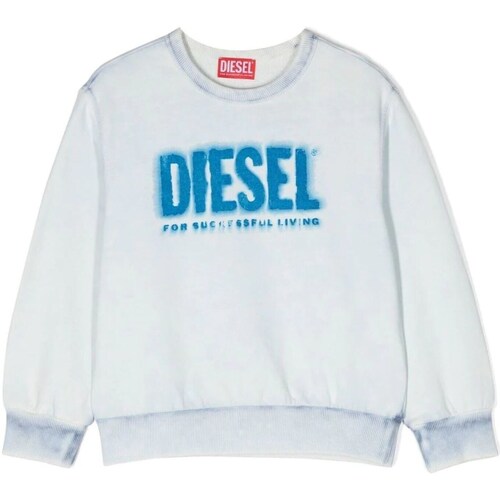 tekstylia Chłopiec Swetry Diesel J01114-KYAU8 Biały