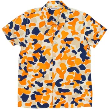 tekstylia Chłopiec Koszule z długim rękawem Manuel Ritz MR2099 Pomarańczowy