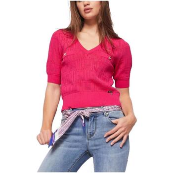 tekstylia Damskie T-shirty z krótkim rękawem Gaudi  Różowy