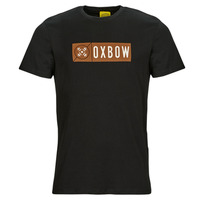 tekstylia Męskie T-shirty z krótkim rękawem Oxbow TELLOM Czarny