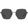 Zegarki & Biżuteria  okulary przeciwsłoneczne Prada Occhiali da Sole  PR56YS 1AB5S0 Czarny