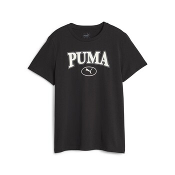 tekstylia Chłopiec T-shirty z krótkim rękawem Puma PUMA SQUAD TEE B Czarny