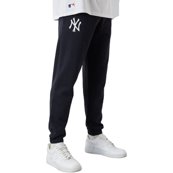 tekstylia Męskie Spodnie dresowe New-Era MLB Team New York Yankees Logo Jogger Niebieski