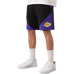 tekstylia Męskie Krótkie spodnie New-Era NBA Team Los Angeles Lakers Short Czarny