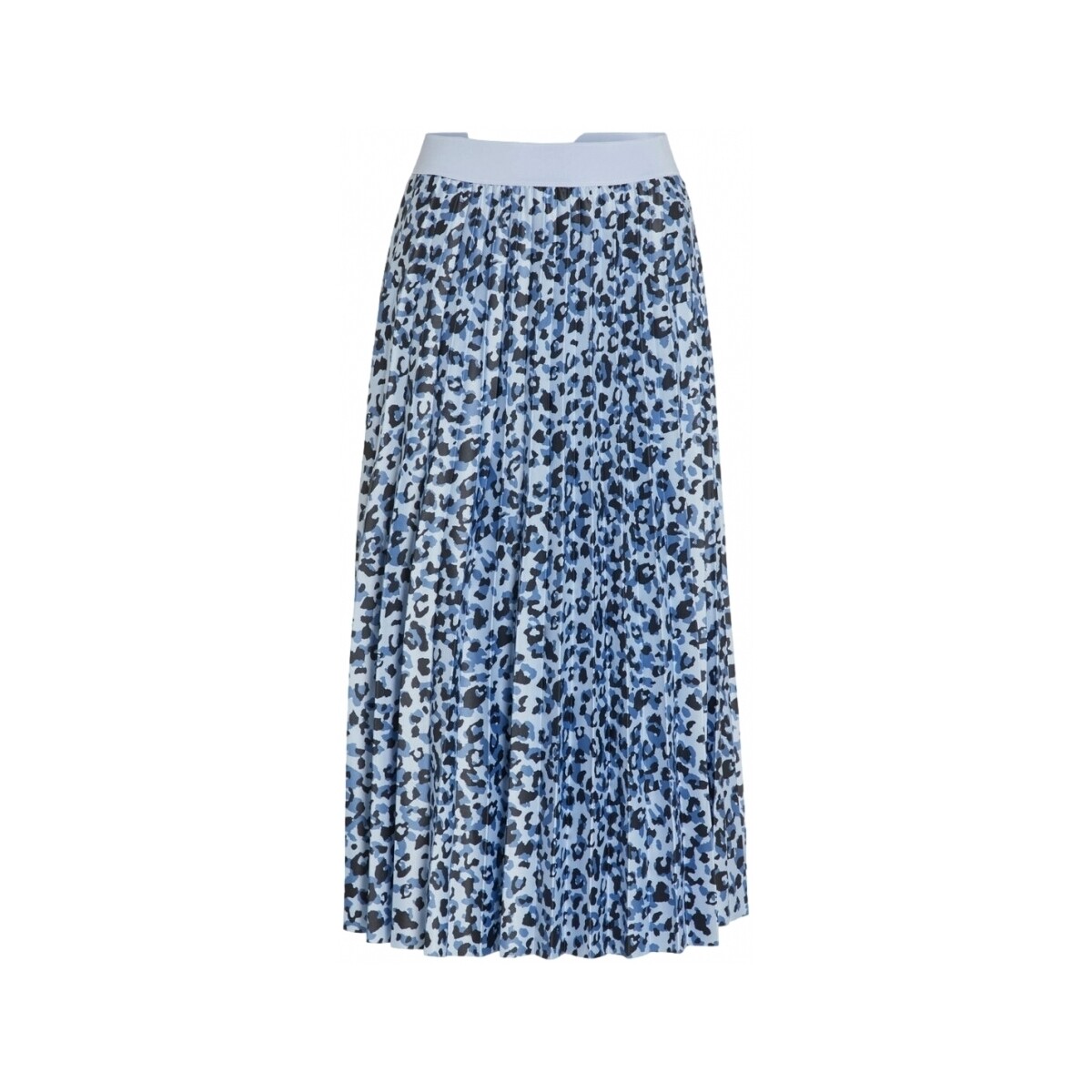 tekstylia Damskie Spódnice Vila Noos Skirt Nitban - Kentucky Blue Niebieski