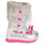 Buty Dziewczynka Śniegowce Agatha Ruiz de la Prada APRES-SKI Srebrny / Różowy