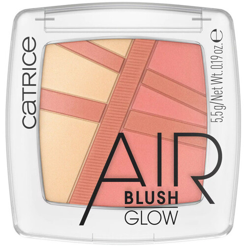 uroda Damskie Róże & pudry  Catrice AirBlush Glow Powder Blush - 10 Coral Sky Brązowy