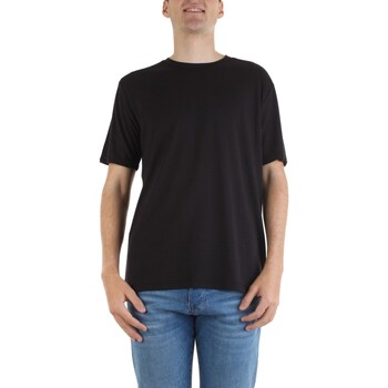 tekstylia Damskie T-shirty z krótkim rękawem GaËlle Paris GBU01242 Czarny
