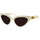 Zegarki & Biżuteria  Damskie okulary przeciwsłoneczne Balenciaga Occhiali da Sole  BB0270S 003 Biały