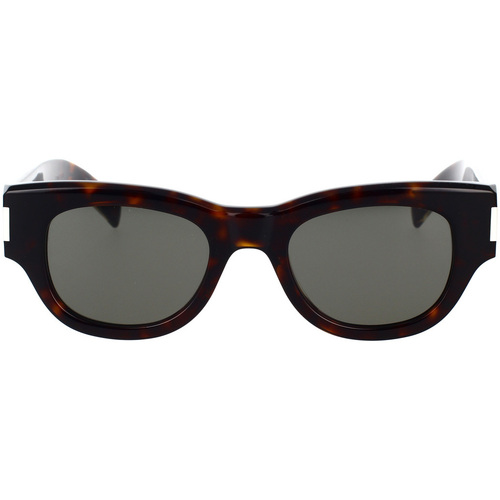Zegarki & Biżuteria  Damskie okulary przeciwsłoneczne Yves Saint Laurent Occhiali da Sole Saint Laurent SL 573 002 Brązowy