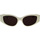 Zegarki & Biżuteria  Damskie okulary przeciwsłoneczne Balenciaga Occhiali da Sole  BB0258S 003 Biały