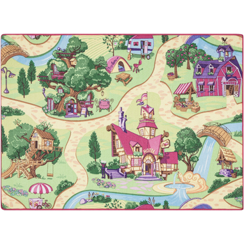 Dom Dywany Rugsx DYWAN REBEL ROADS Candy Town 27 dla 95x133 cm Różowy