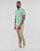 tekstylia Męskie Koszulki polo z krótkim rękawem Polo Ralph Lauren POLO AJUSTE DROIT EN COTON BASIC MESH Zielony
